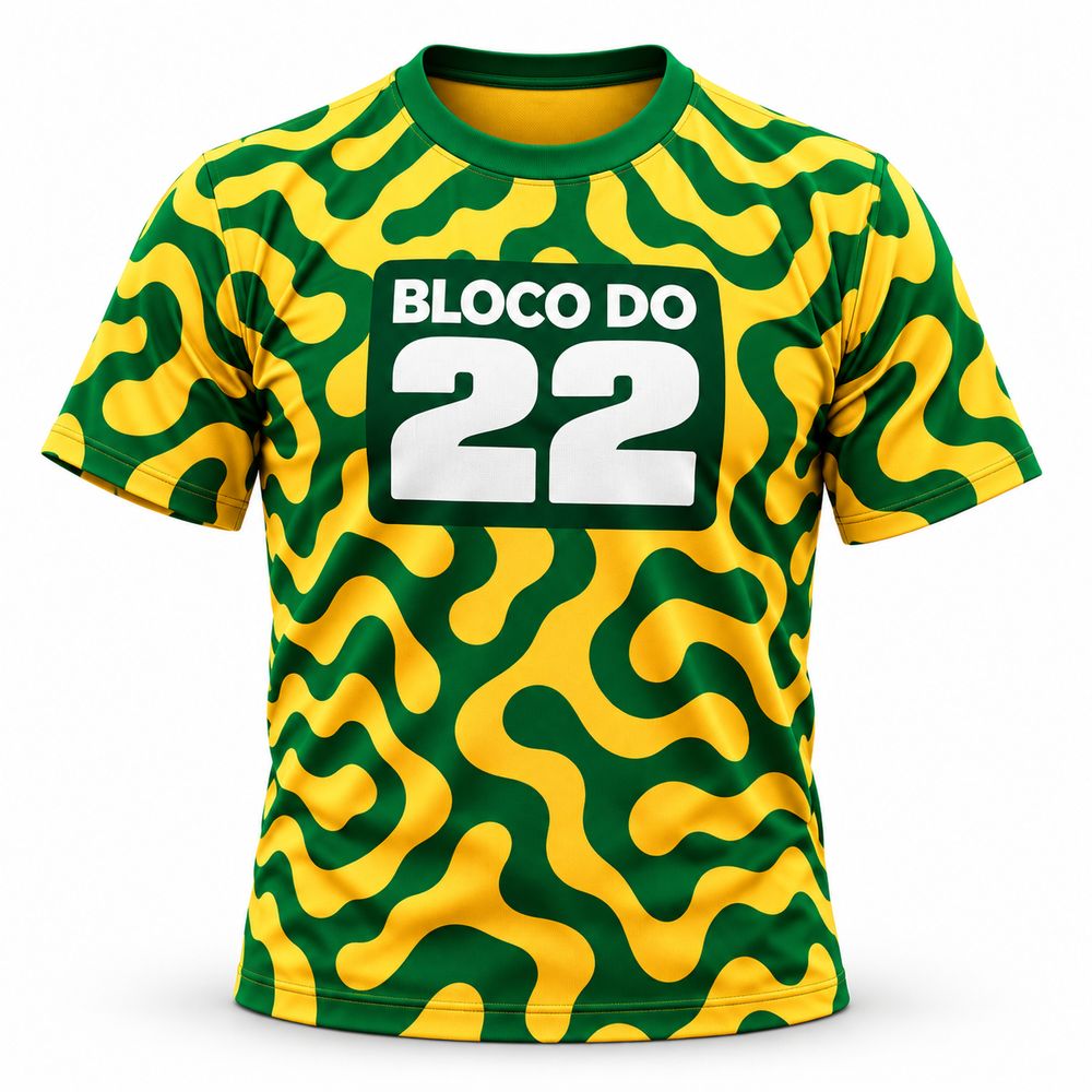 Camisa oficial vista de frente